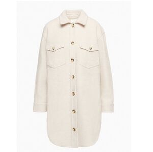 Aritzia Wilfred Ganna Long Shirt Jacket XS
